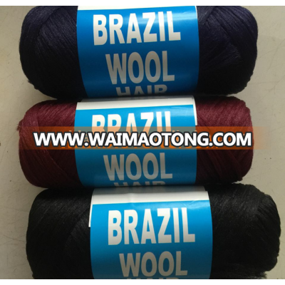 Cynthia Brazil Wool Hair High Quality Hair Wool Acrylic Yarn